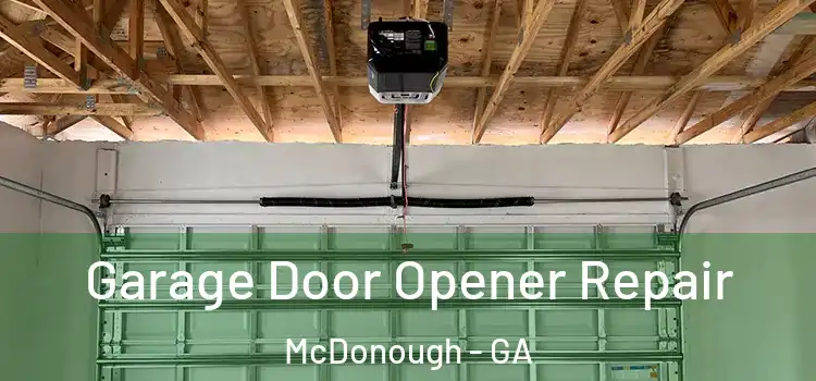  Garage Door Opener Repair McDonough - GA