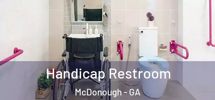  Handicap Restroom McDonough - GA