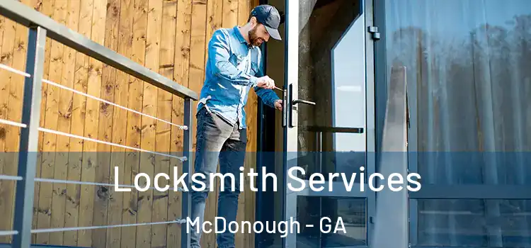 Locksmith Services McDonough - GA
