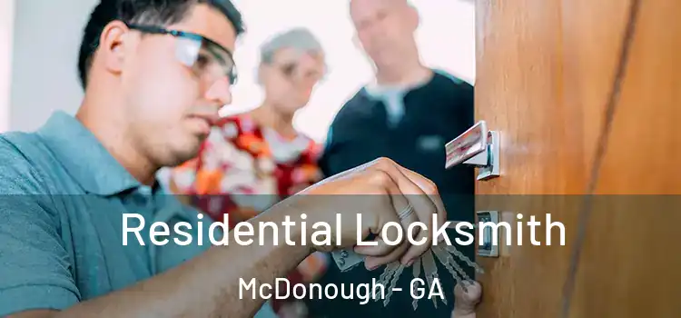 Residential Locksmith McDonough - GA